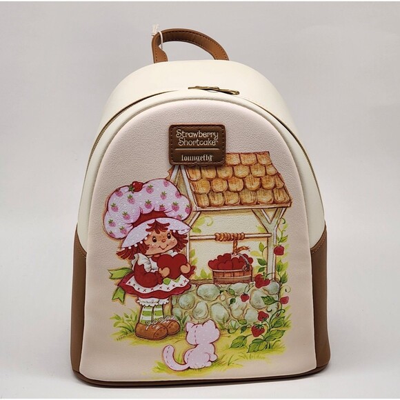 Loungefly Strawberry Shortcake Wishing Well Mini Backpack NWT main image 5